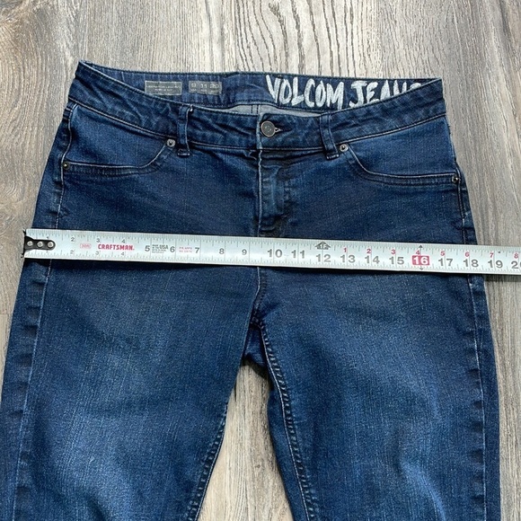 Volcom Juniors Liberator Leggings Ankle Fit Jeans, size 9 - Picture 8 of 15